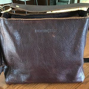 Portland Leather Goods Triangle Shoulder Bag, Coldbrew